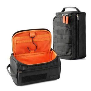 Hanging Toiletry Bag Tactical Dopp Kit Case For Men. Perfect For Travel